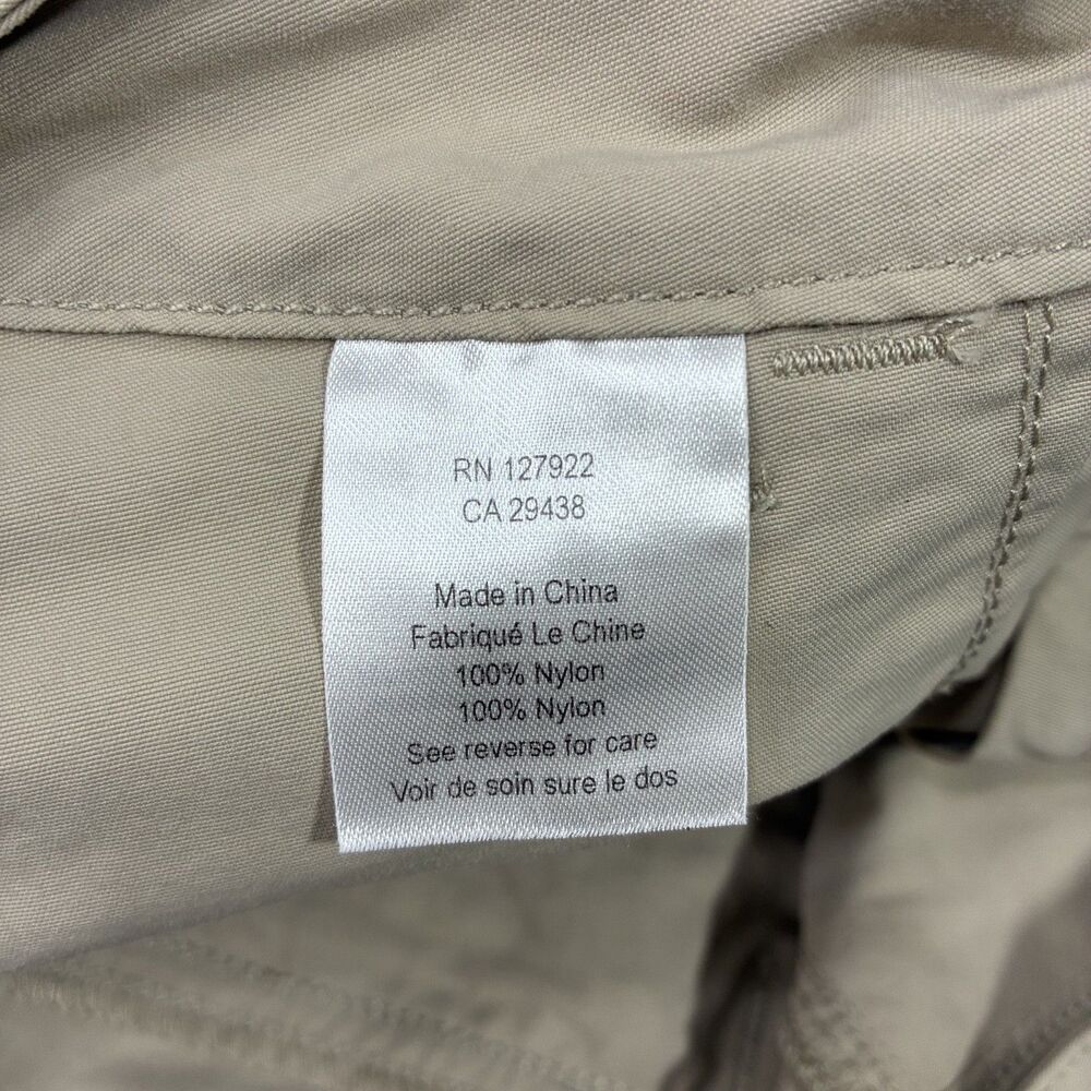 Mountain Khakis Women's Size 12 Tan Nylon Outdoor Hiking Capri Pants - Picture 6 of 8